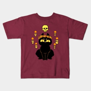 Spooky Cat Kids T-Shirt